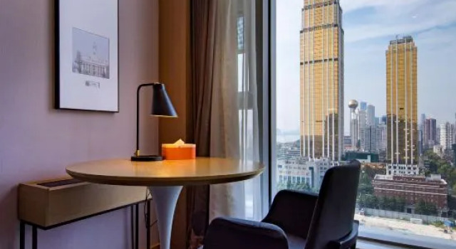 Люкс с видом на реку Atour Hotel Wuhan Tiandi Hankou Jiangtan