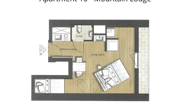 Студия HOMEBOUND APARTMENTS Salzburg City II - contactless check-in