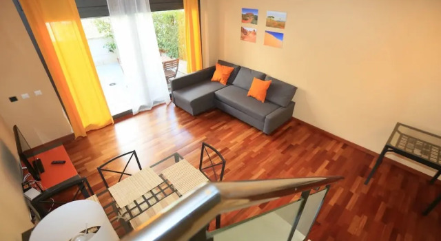 Casa Animada Para 8 Personas en Cambrils, Забронировать Отель Отели El Baix Camp с бассейном, Бассейн