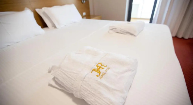Двухместный номер Standard с балконом и с видом на море Hotel Jaroal