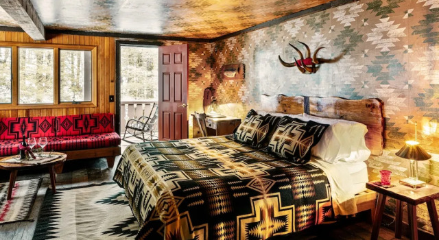 Двухместный номер Luxury с видом на горы Urban Cowboy Lodge