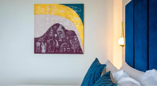Номер Standard The Muse Christchurch Art Hotel
