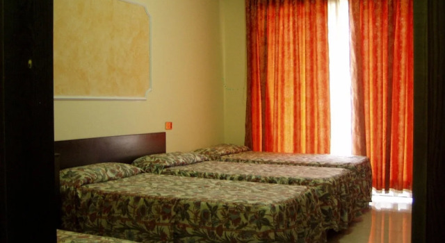 Трёхместный номер Standard с балконом и с видом на море Hotel Le Dune