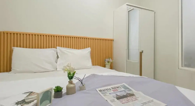Basic Style And Homey 2Br At Apartment Nifarro Park
