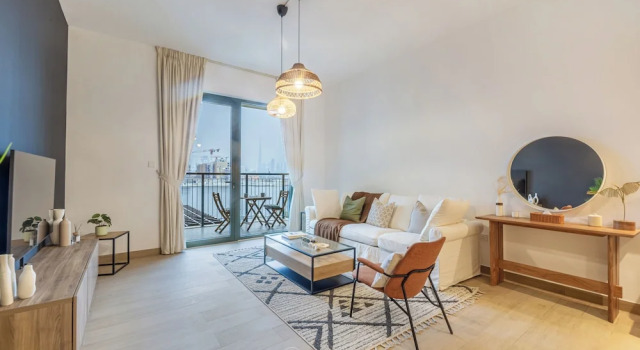 Manzil - 1BR | Near La Mer Beach | Pool & Sea View, Забронировать Апартаменты/квартира Апартаменты Дубая, рядом с Mercato Shopping Mall, Апартаменты/квартира