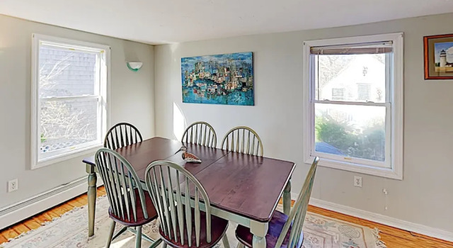 Coastal Charmer W/ Lovely Bay Views & Porch 3 Bedroom Home