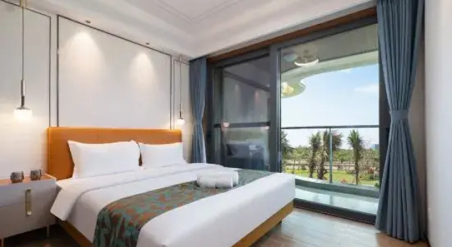 Люкс Luxury Sanya Yazhou Bay sea waves travel luxury seascape apartment