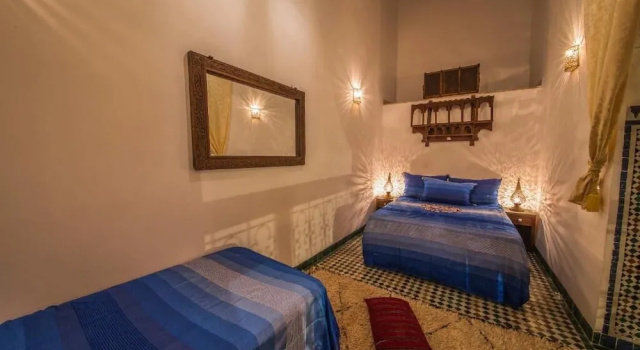 Lüks oda Riad Gzira Fez
