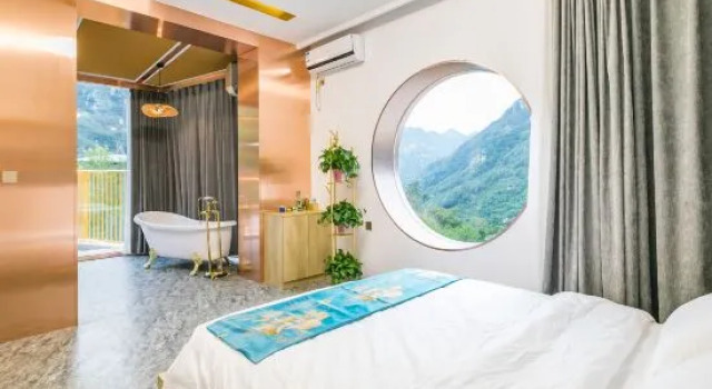 Люкс Xiangbo Bowen Travel Has A Mining Homestay At Home