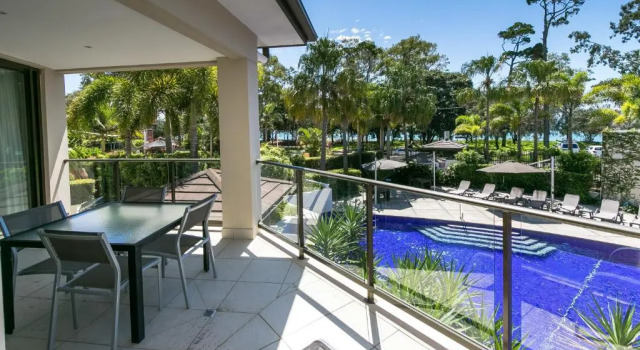 Апартаменты с 2 комнатами с видом на бассейн Grand Mercure Allegra Hervey Bay