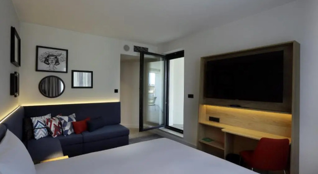 Номер Standard с видом на город Hampton By Hilton Olsztyn