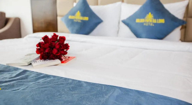Двухместный номер Deluxe с видом на море Golden Palm HaLong Hotel
