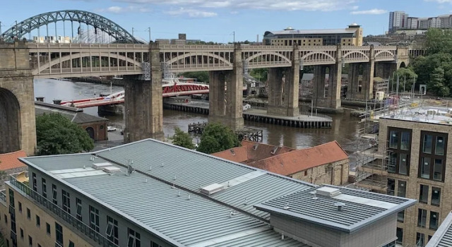 Modern quayside apartment