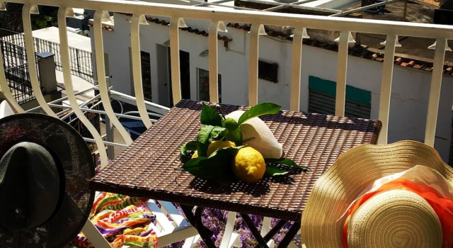 Двухместный номер Superior с балконом Hotel Villa Delle Palme in Positano