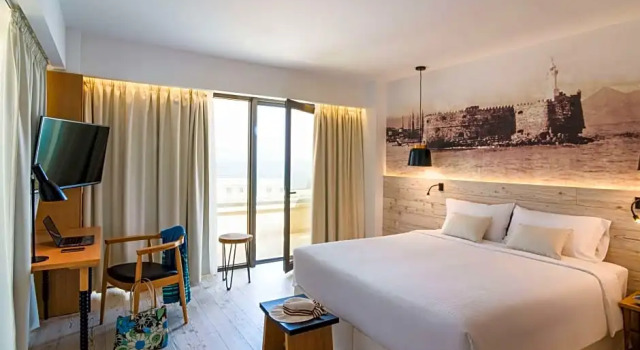 Двухместный номер Deluxe с видом на море Ibis Styles Heraklion Central