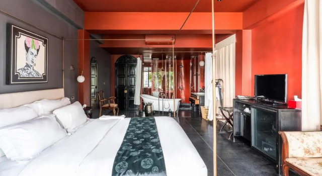 Номер Deluxe с видом на реку Amdaeng Bangkok Riverside Hotel