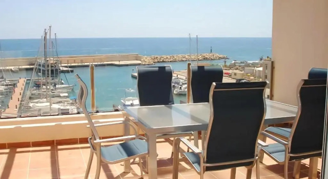 Апартаменты Дуплекс с 3 комнатами с видом на море Residencial Marina de Port