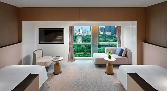 Номер Deluxe Crowne Plaza Hohhot City Center