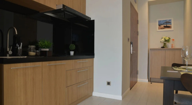 Люкс c 1 комнатой The View Serviced Residence 豪景日式酒店公寓