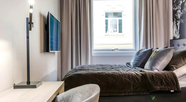 Keybutler Queen Astrids Aparthotel, Забронировать Отель Отели и гостиницы Осло, рядом с Университетская больница «Уллевол» (Осло), Отель