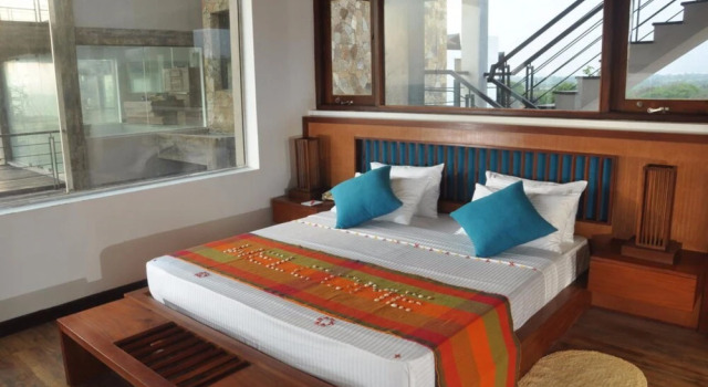 Двухместный номер Deluxe с балконом и с видом на море Laya Safari Welfare Holiday Resort