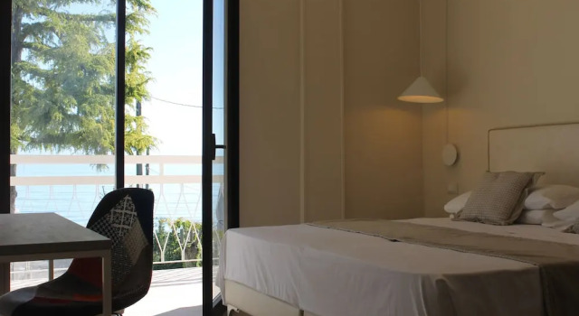 Двухместный номер Standard с балконом Lake Garda Beach Hostel