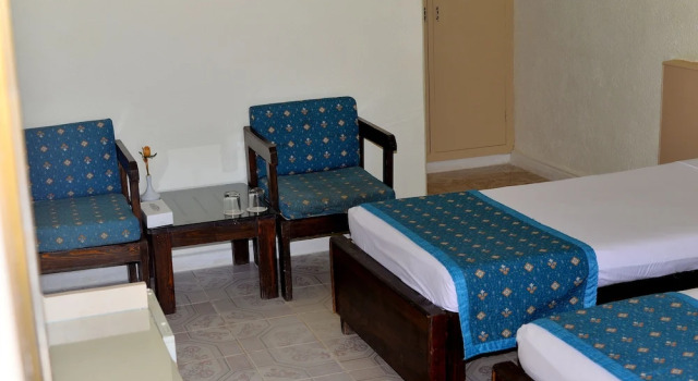 Люкс-студия с 2 комнатами с видом на сад Eagles Paradise Abu Soma Resort