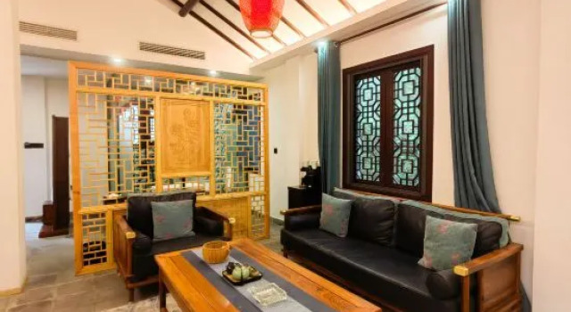 Двухместный люкс Maoshan · Zhidao Forest Hot Spring Home stay