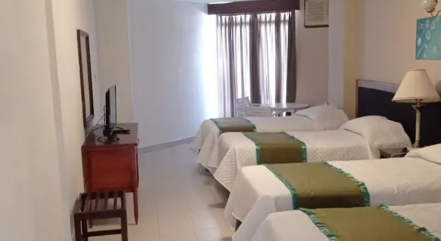 Четырёхместный номер Standard с балконом и с частичным видом на океан Hotel Betoma