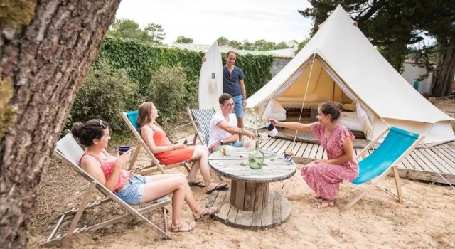 Tipis Manu Surf, Забронировать Кемпинг Кемпинги и глэмпинги Лонжевиль-сюр-Мер, Кемпинг