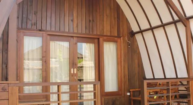 Двухместный номер Deluxe c 1 комнатой с балконом и с видом на сад Melati Cottage
