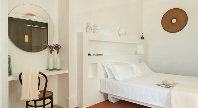 Двухместный номер Deluxe с балконом и с видом на сад Mastropà Exclusive Resort