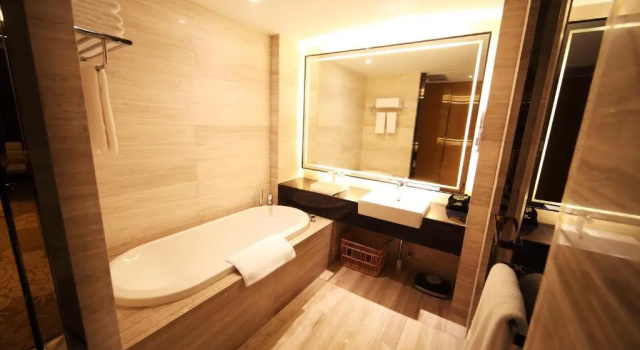 Двухместный номер Deluxe с видом на море Haiyang Shenglong Jianguo Hotel
