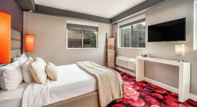 Двухместный номер Deluxe Lexen Hotel - Hollywood Walk of Fame-Universal Studios