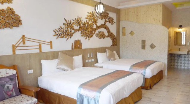 Четырёхместный номер Standard с видом на горы Kenting Sin Sin Hotel IIl
