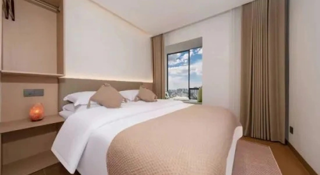 Семейный люкс с 2 комнатами с видом на город Taying Liuguang Boutique Stay