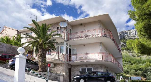 Apartment Rozari - family friendly & sea view: A1-Ivana  Brela, Riviera Makarska