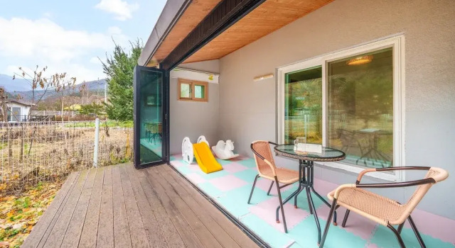 Номер Standard gapyeong sanchaek Glamping Pension