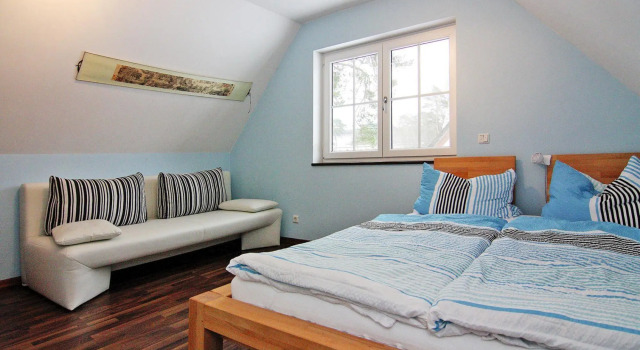 House lotus flower, Zirchow, Book Hotel Zirchow Usedom