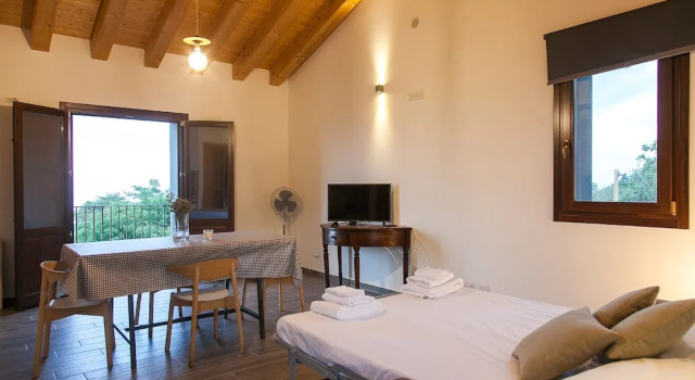 Апартаменты c 1 комнатой Etnella enoagriturismo Notti Stellate