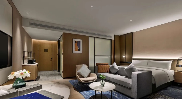 Двухместный номер Premium DoubleTree by Hilton Chengdu Riverside - Close to Panda Base and Chengdu East Railway