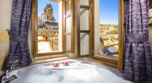 Двухместный полулюкс с красивым видом из окна Carna Cave Hotel Cappadocia Only Adult