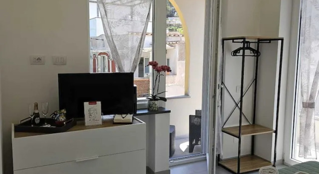 Номер Standard с видом на горы Il Portico B&B Capri