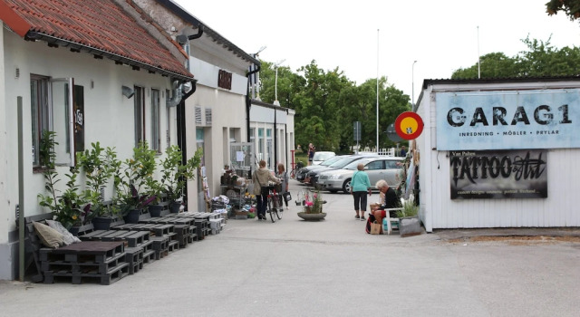 Alyhrs takvåning i Visby, Prenota Appartamento Hotel a Gotaland con parcheggio, Parcheggio