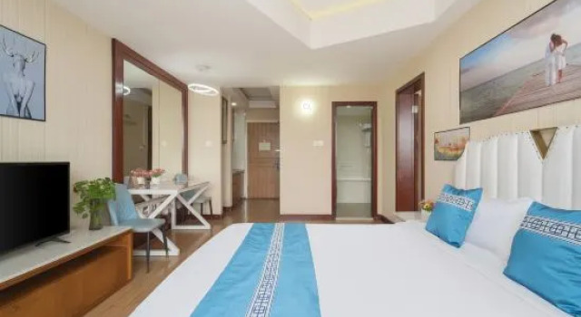 Люкс Deluxe Shanghai Siweite Apartment