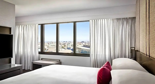 Двухместный полулюкс c 1 комнатой с видом на город San Francisco Marriott Marquis Union Square