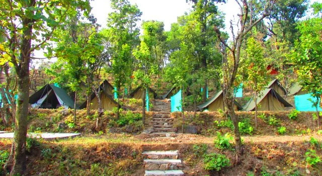 Camp Theva Heights Tents, Rezervovat Hotel Déhrádún Uttarakhand