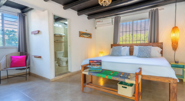 Supérieure double chambre avec balcon Vito Hotel Boutique Taganga