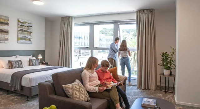 Студия Superior Sojourn Apartment Hotel - Riddiford
