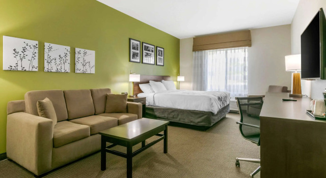 Двухместный люкс Sleep Inn & Suites Columbia I-65